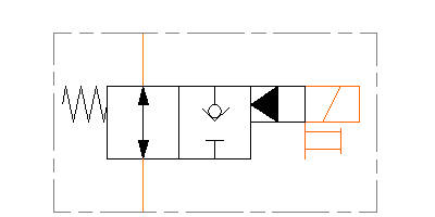 HDS11 2/2 valve Inlet cover T90